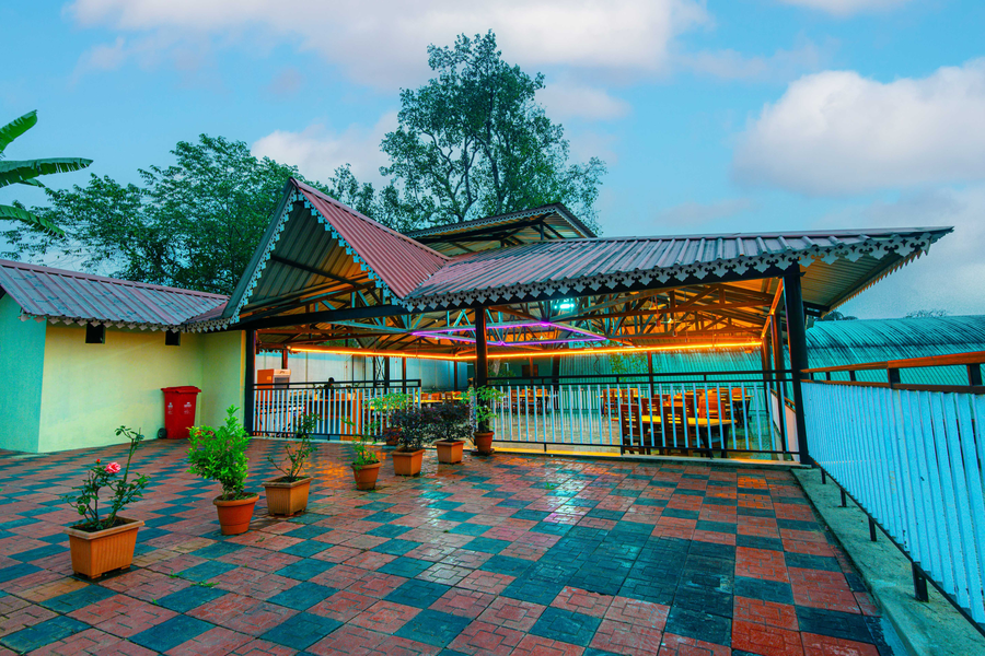 treebo green village resort with pool
