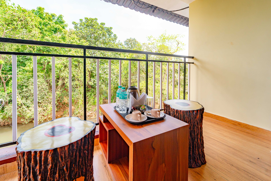 treebo green village resort with pool