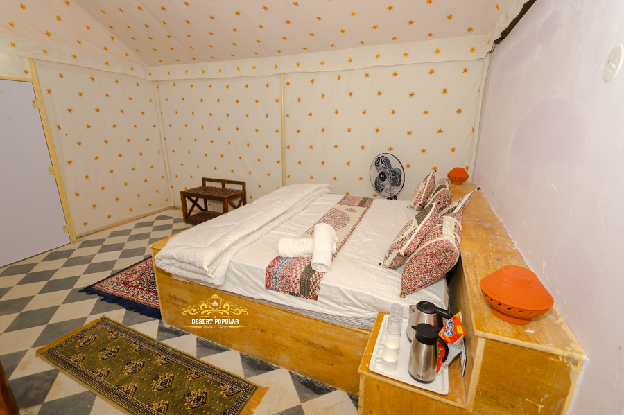 desert popular resort and camp