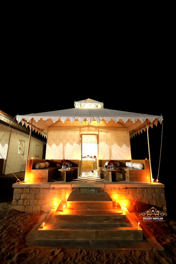 desert popular resort and camp