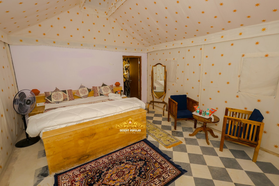 desert popular resort and camp