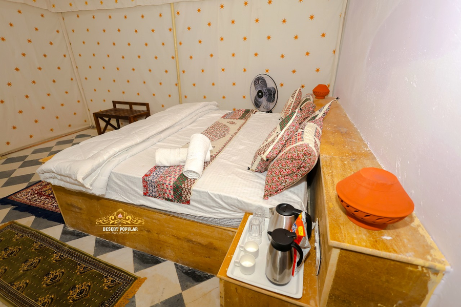 desert popular resort and camp
