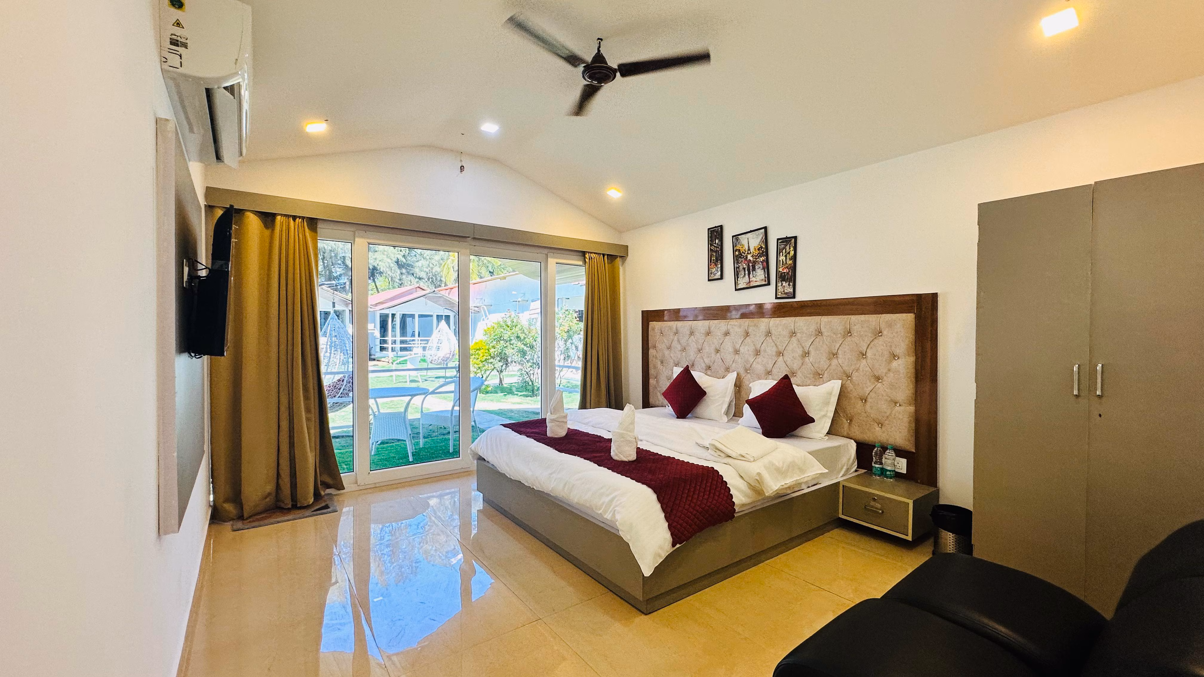 luxurious beach resort