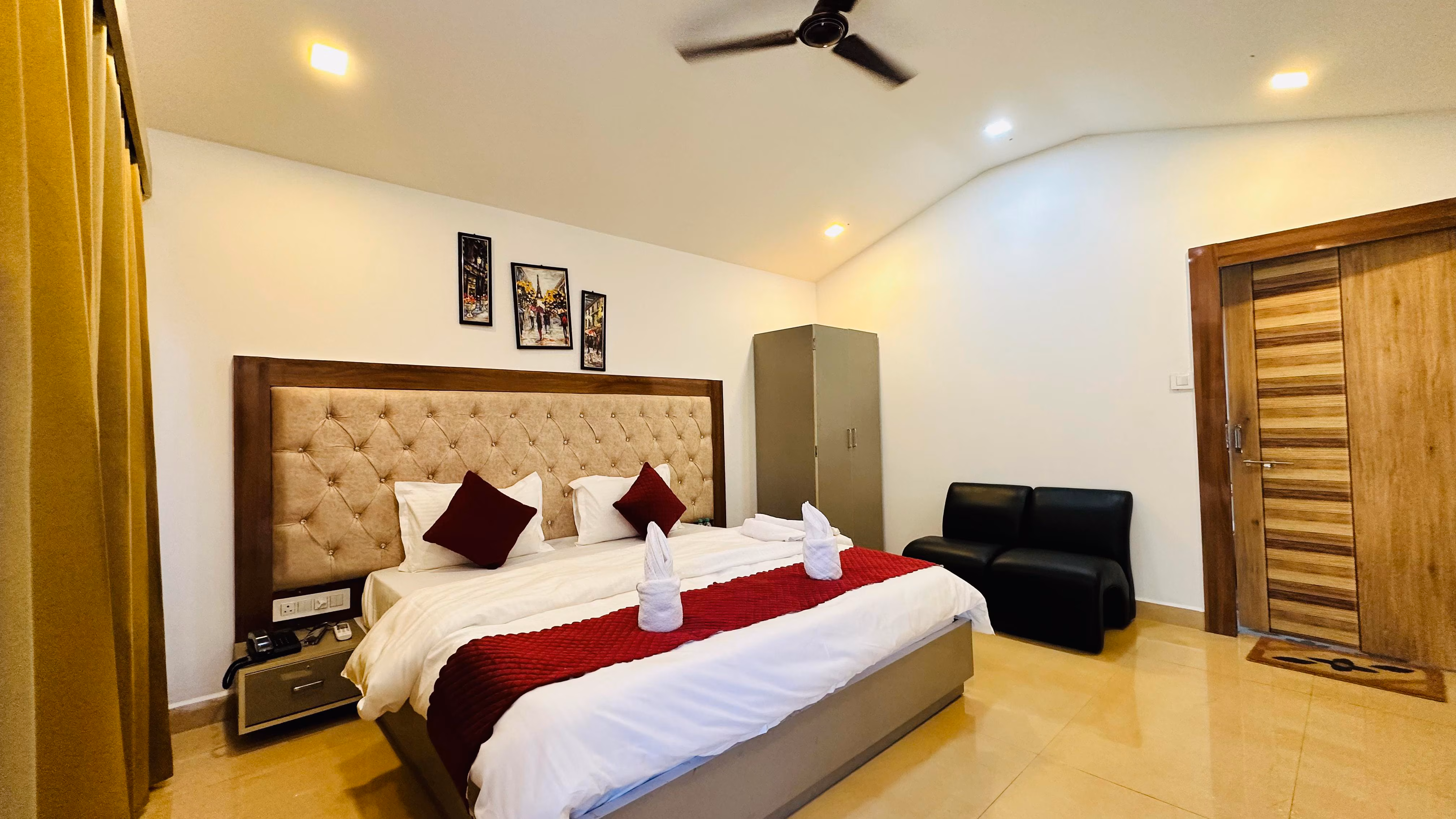 luxurious beach resort