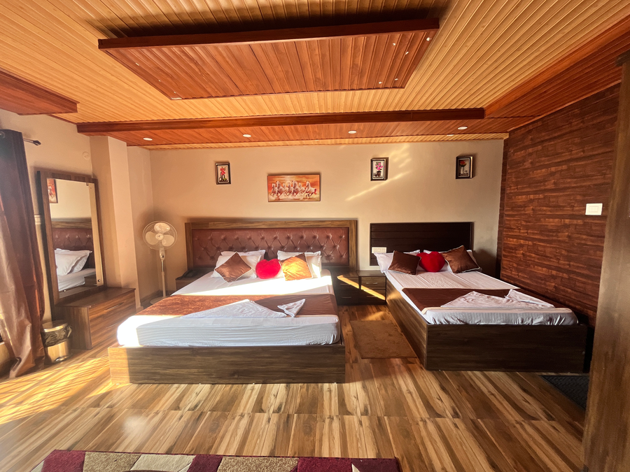 traditional hotel and restaurant