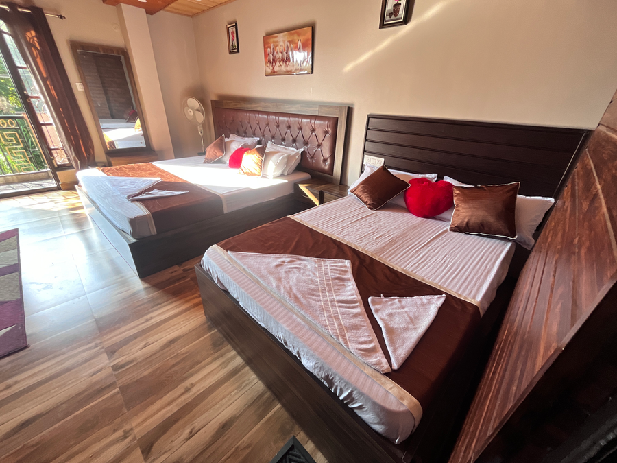 traditional hotel and restaurant