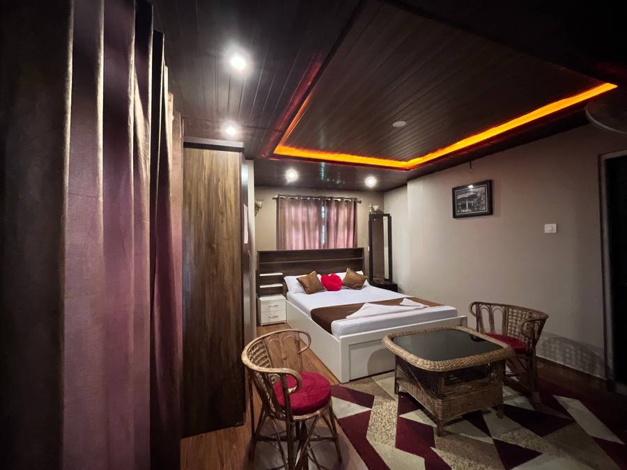 traditional hotel and restaurant