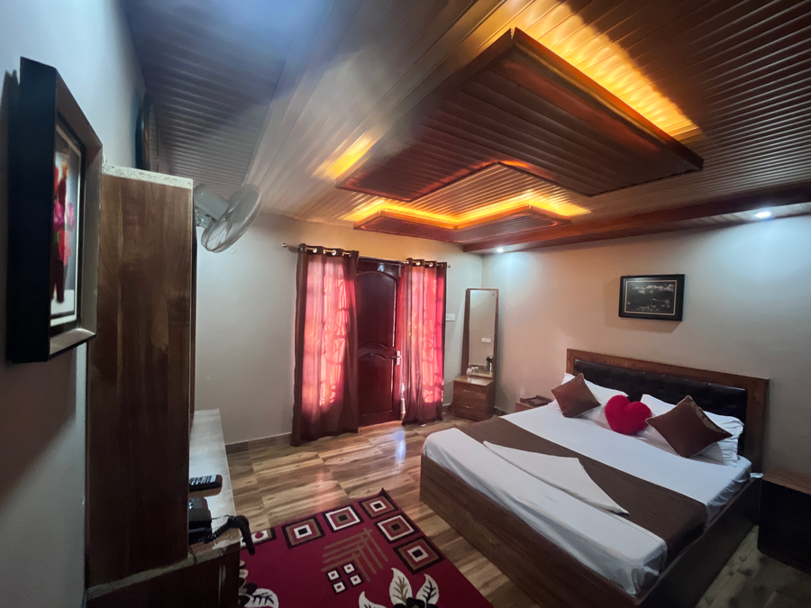 traditional hotel and restaurant