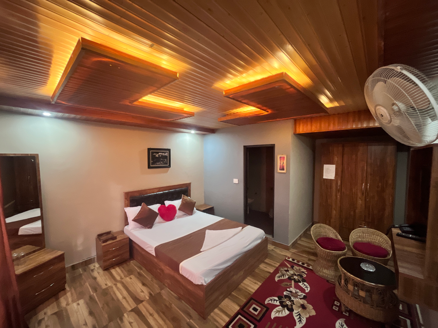 traditional hotel and restaurant