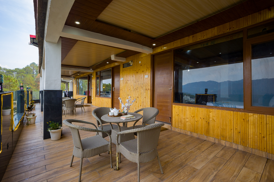 the castle villa hill view kasauli