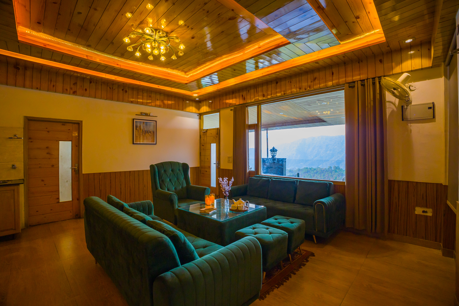 the castle villa hill view kasauli