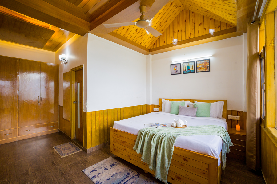 the castle villa hill view kasauli