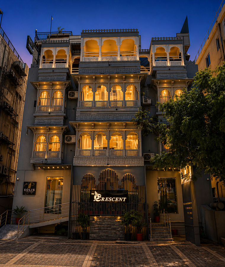 the crescent udaipur boutique hotel near lake pichola