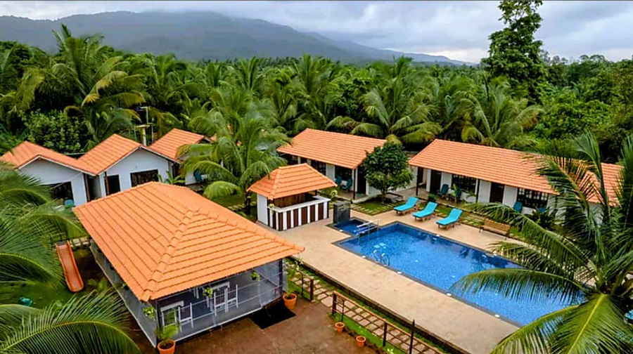 Dhanrains Moonlight Retreat Cottages,Canacona South Goa,3 star