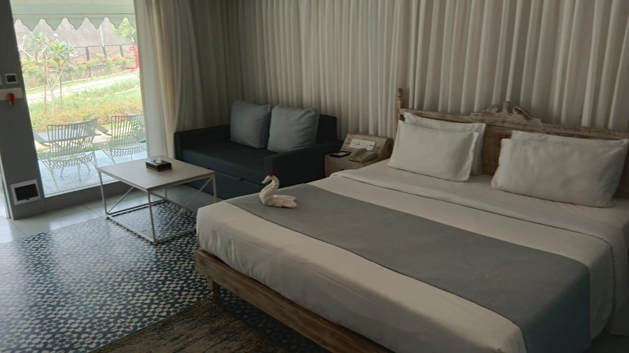 the fern seaside luxurious tent resort daman