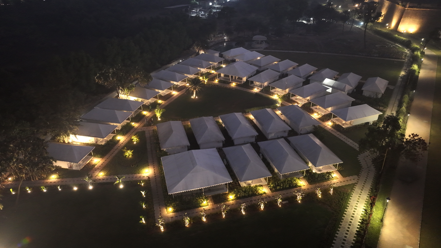 the fern seaside luxurious tent resort daman