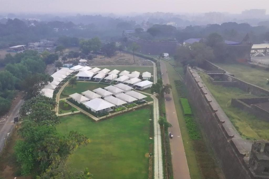 the fern seaside luxurious tent resort daman