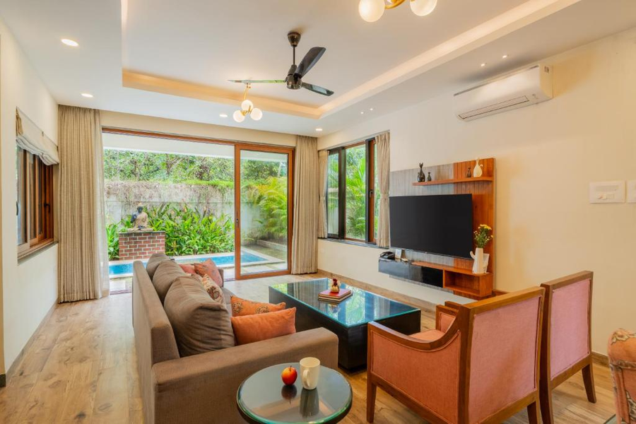 Elivaas 3 Bhk Pvt Pool & Bar - Villa Valerie,,4 star