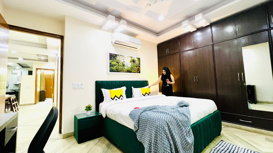 olive service apartments rohini