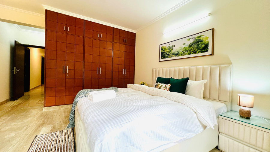 olive serviced apartments new friends colony
