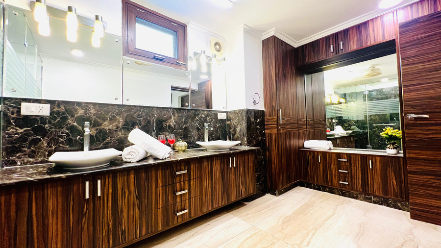 olive serviced apartments new friends colony