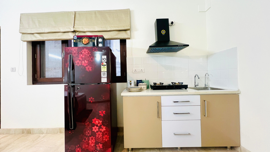 olive serviced apartments new friends colony