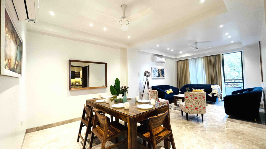 olive service apartments saket
