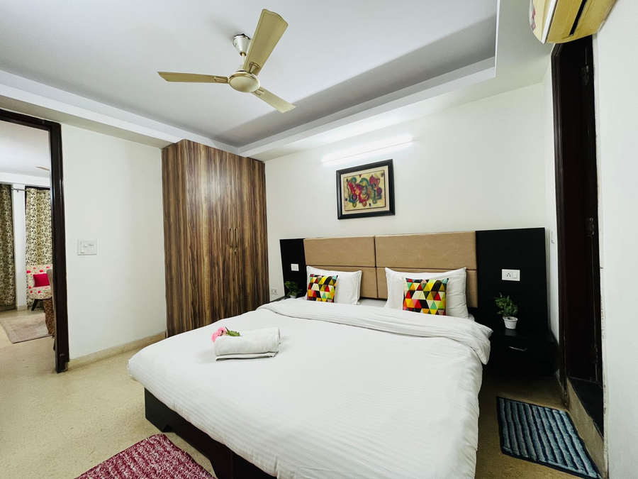 olive service apartments saket