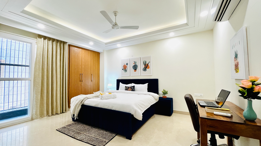olive service apartments saket