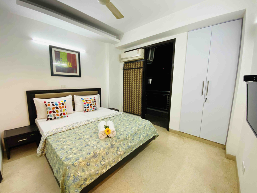 olive service apartments saket