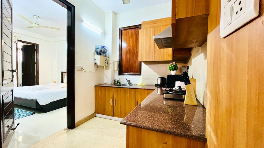olive service apartments saket