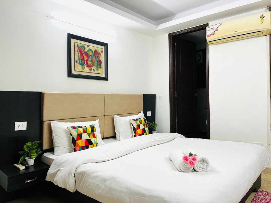 olive service apartments saket