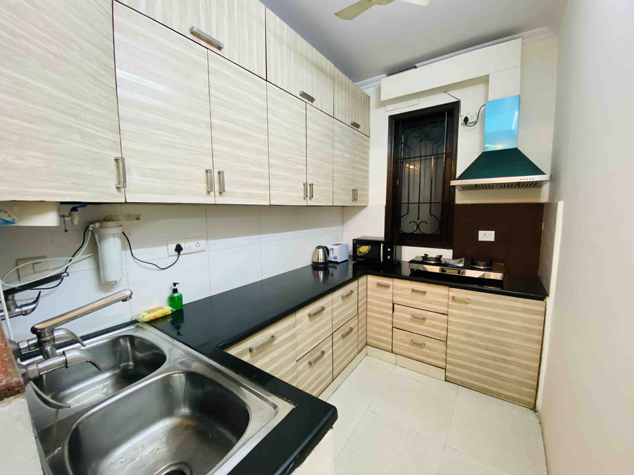 olive service apartments saket