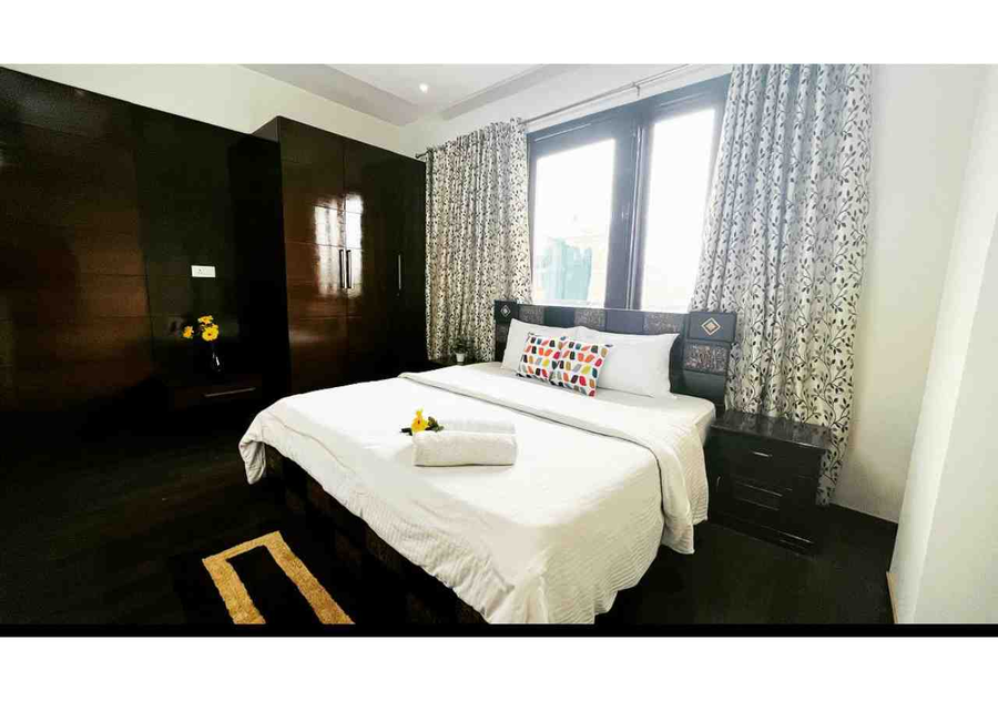 olive service apartments defence colony