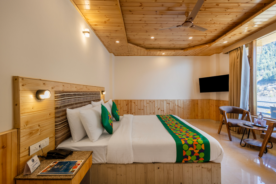 treebo premium silverstone resort with mountain valley view