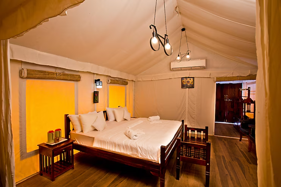 royal land luxury ac tent