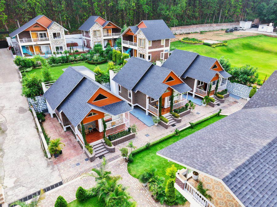 megha resort and villas dehradun where nature pampers you