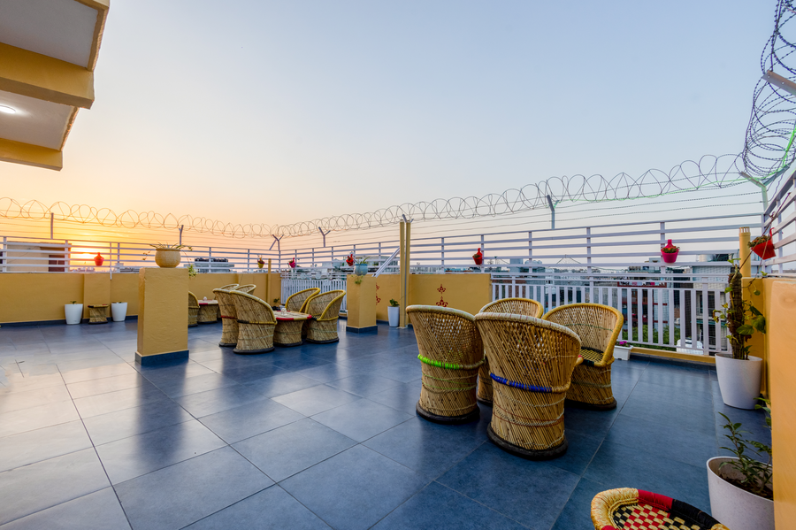 the king residency near yashobhoomi dwarka