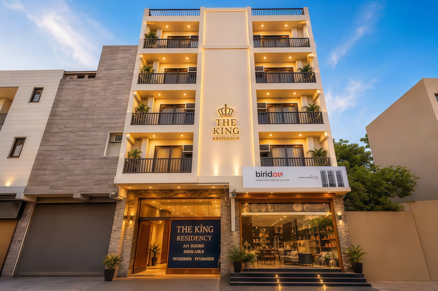 the king residency near yashobhoomi dwarka