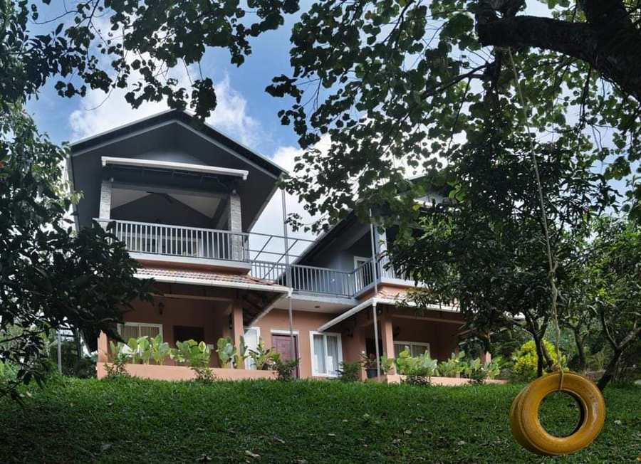 clouds view nature resort