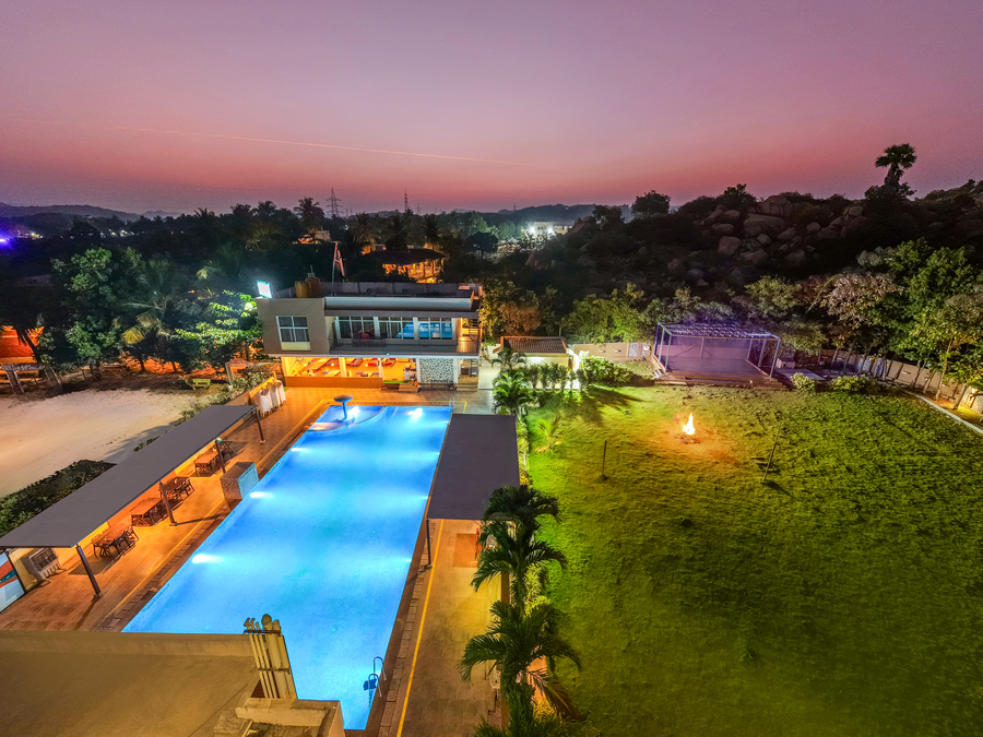 Nature Trails Ashoka Resorts, Hampi,Gangavathi,3 star