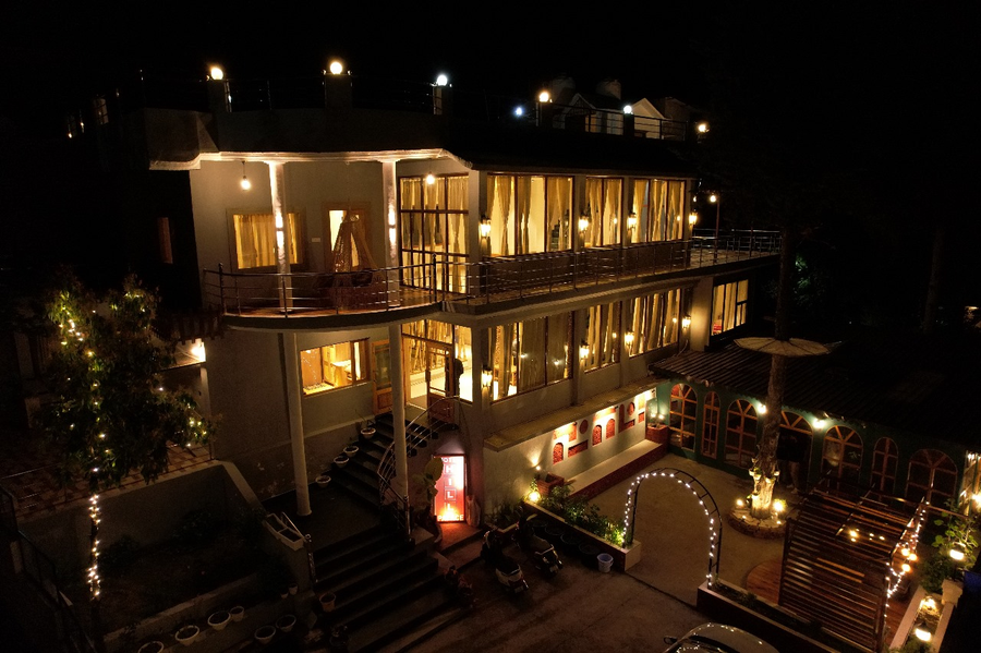 hotel valna estate mountain view kausani by hrg