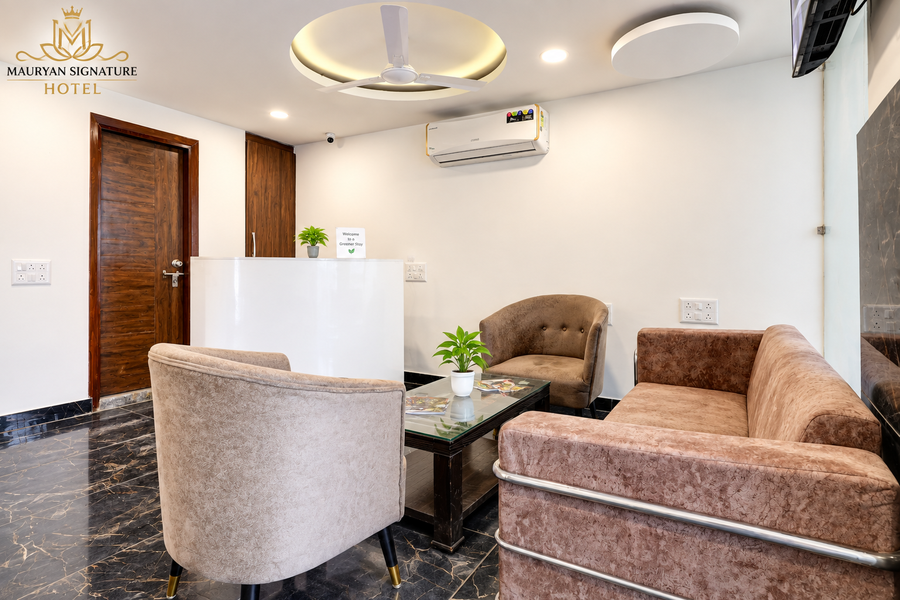 mauryan signature hotel with airport view
