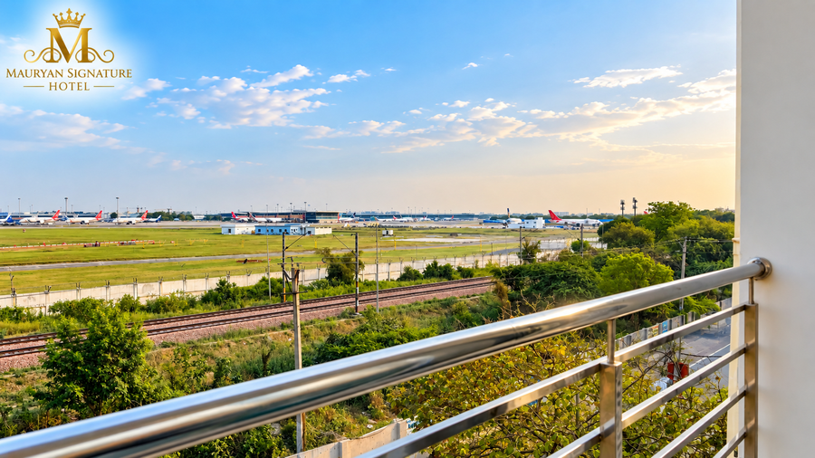 mauryan signature hotel with airport view
