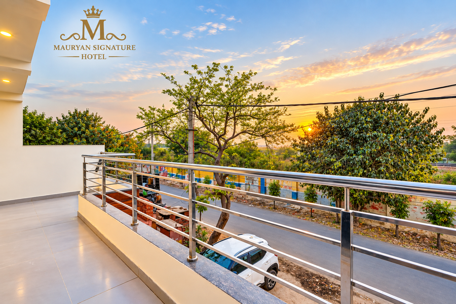 mauryan signature hotel with airport view