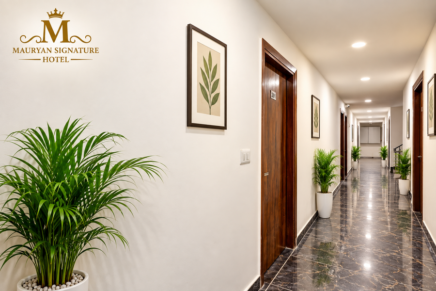 mauryan signature hotel with airport view