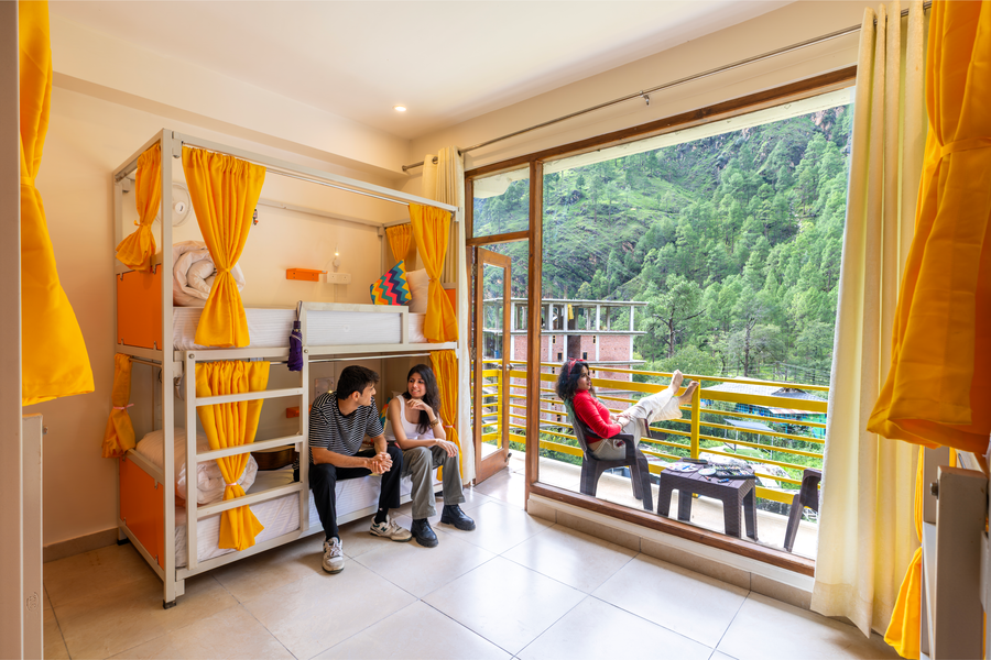 gostops kasol plus manikaran road private rooms and dorms