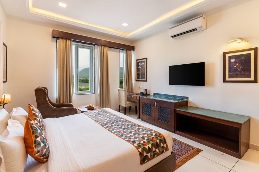 the colonial a lake view hotel in udaipur