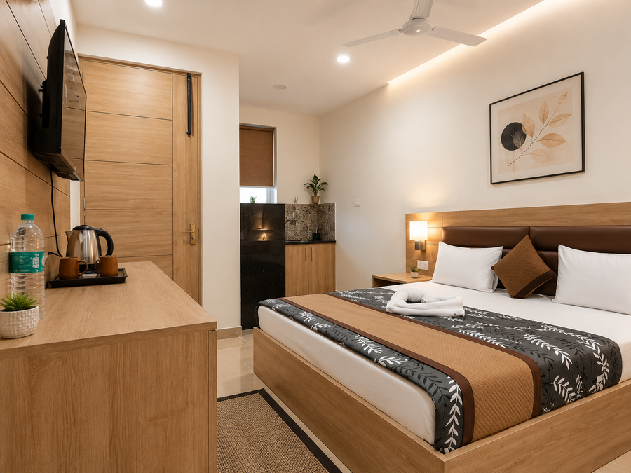 Hotel Devi Ram Atithi Bhawan Near Banke Bihari Mandir,,3 star