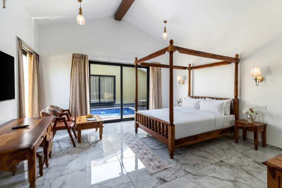 merriment private pool villas resort near mount abu road